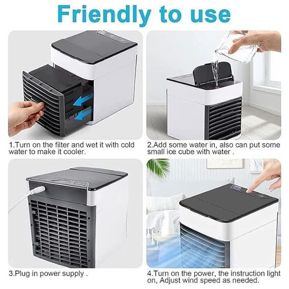 Arctic Air Ultra Portable Evaporative Air Cooler – 3 Speed Hydro Chill Technology