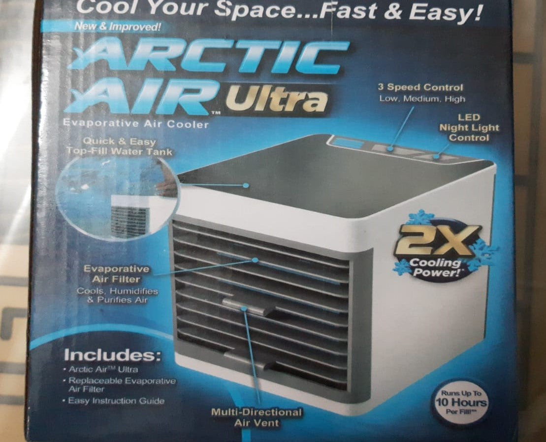 Arctic Air Ultra Portable Evaporative Air Cooler – 3 Speed Hydro Chill Technology
